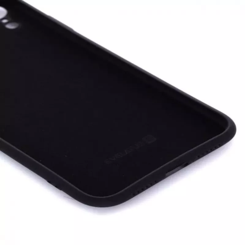 Evelatus Apple iPhone XR Nano silikonikuori Soft Touch TPU musta