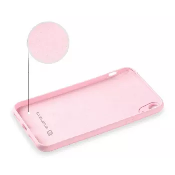 Evelatus Apple iPhone XR Nano Silicone -kotelo Soft Touch TPU vaaleanpunainen