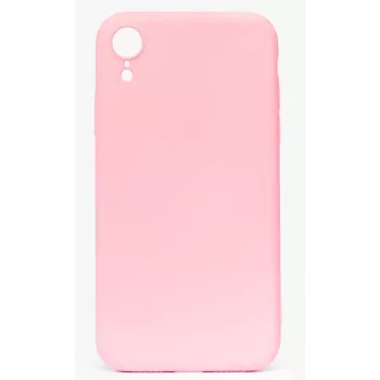 Evelatus Apple iPhone XR Nano Silicone -kotelo Soft Touch TPU vaaleanpunainen