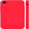 Evelatus Apple iPhone XR nano-silikonikotelo Soft Touch TPU punainen