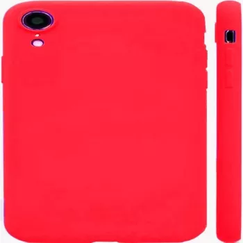 Evelatus Apple iPhone XR nano-silikonikotelo Soft Touch TPU punainen