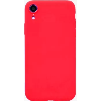 Evelatus Apple iPhone XR nano-silikonikotelo Soft Touch TPU punainen