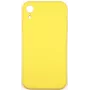 Evelatus Apple iPhone XR Nano -silikonikotelo Soft Touch TPU keltainen