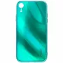 Evelatus Apple iPhone XR Water Ripple Full Color Electroplating karkaistu lasikuori vihreä