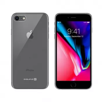 Evelatus kirkas silikonikotelo Apple iPhone 7/8/SE (2020/2022) - 1,5 mm TPU läpinäkyvä