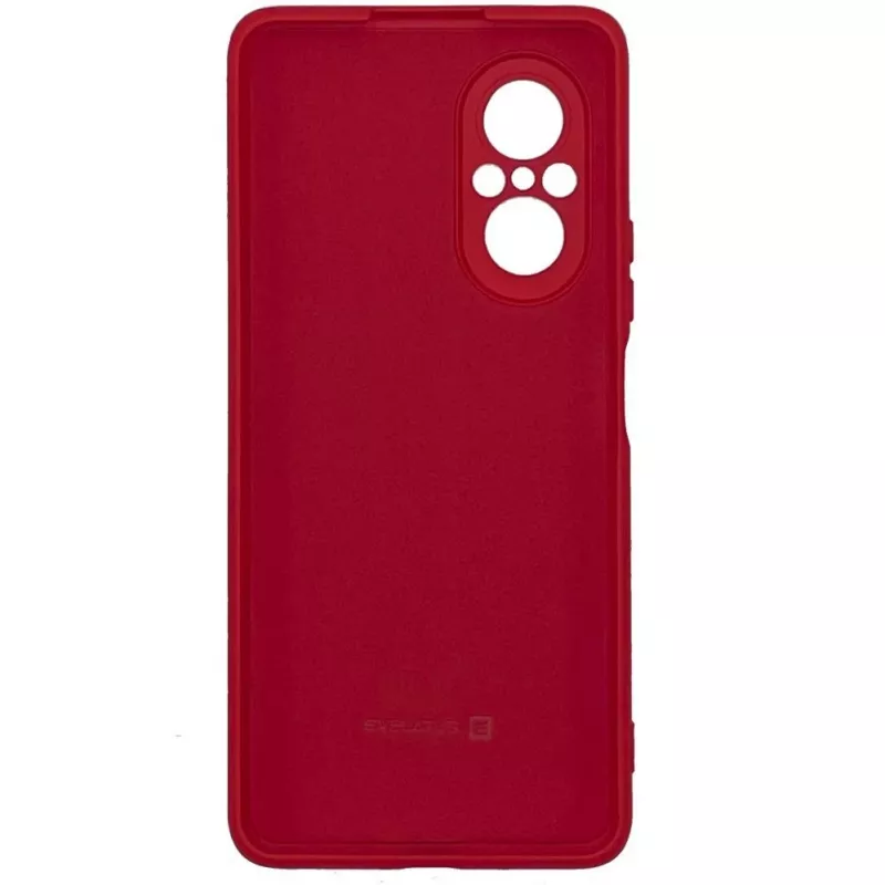 Evelatus Huawei Nova 9 SE Nano silikonikotelo Soft Touch TPU punainen