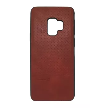 EVELATUS Huawei P20 Lite TPU-kotelo metallilevyllä magneettiseen puhelintelineeseen punainen