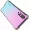 Evelatus Huawei P30 sotilastason iskunsuojainen silikonikuori TPU, läpinäkyvä