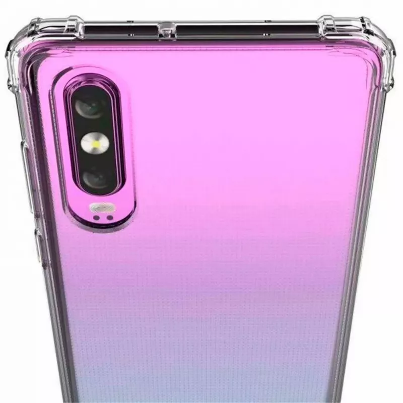 Evelatus Huawei P30 sotilastason iskunsuojainen silikonikuori TPU, läpinäkyvä