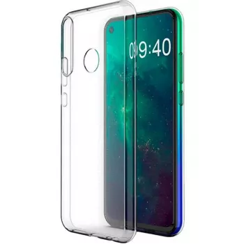 Evelatus Huawei P40 Lite E Clear silikonikuori 1,5mm TPU läpinäkyvä