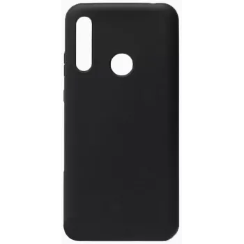 Evelatus Huawei P40 Lite E nano-silikonikotelo Soft Touch TPU musta