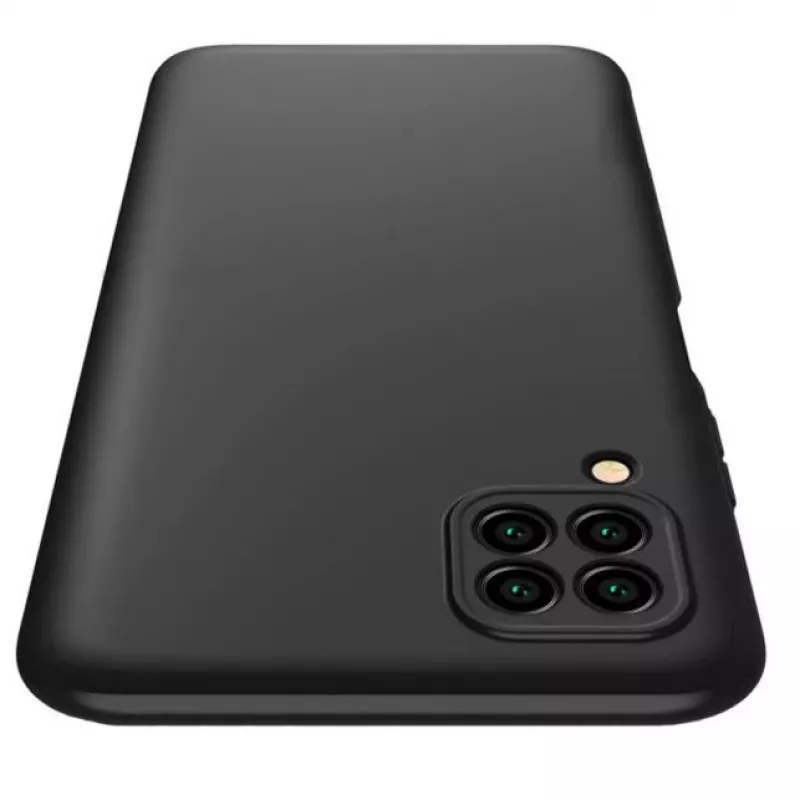 Evelatus Huawei P40 Lite Nano silikonikotelo Soft Touch TPU musta
