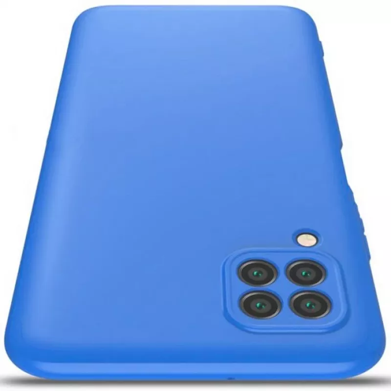 EVELATUS Huawei P40 Lite nano-silikonikotelo Soft Touch TPU sininen