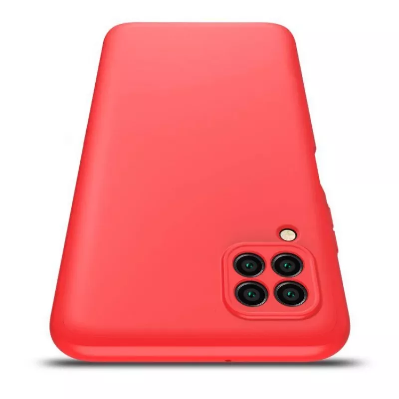 Evelatus Huawei P40 Lite Soft Touch silikonikuori punainen