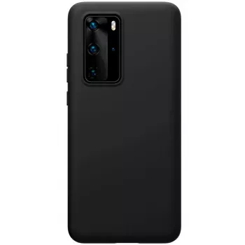 Evelatus Huawei P40 Nano silikonikotelo Soft Touch TPU musta