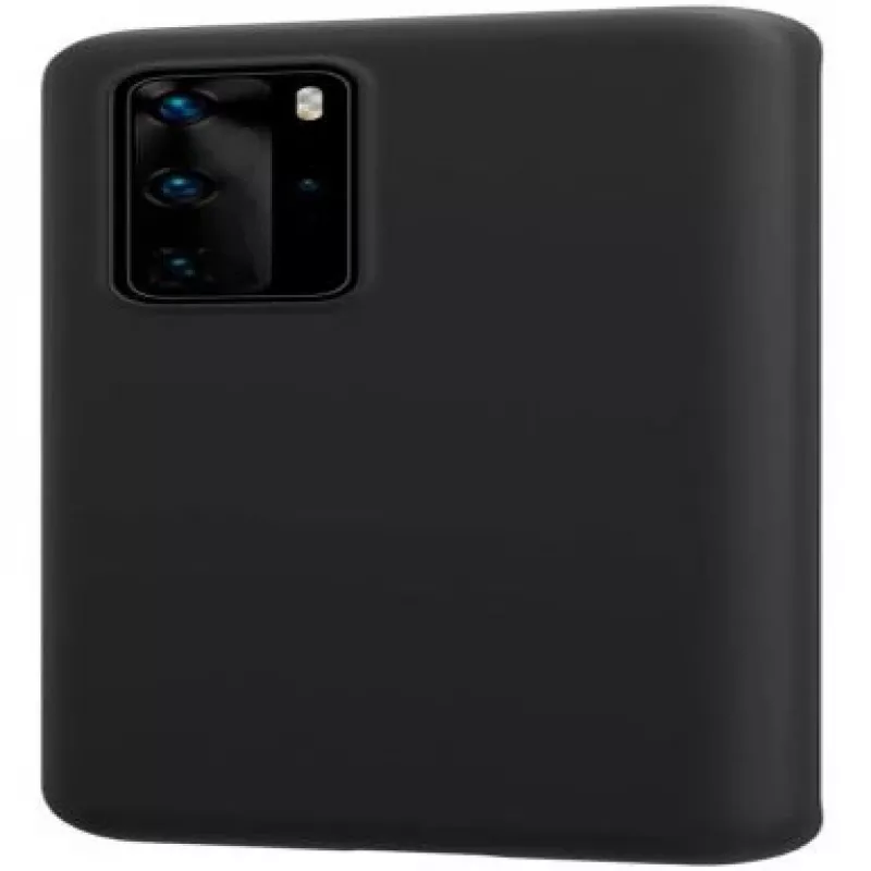 Evelatus Huawei P40 Pro Nano silikonikuori Soft Touch TPU musta