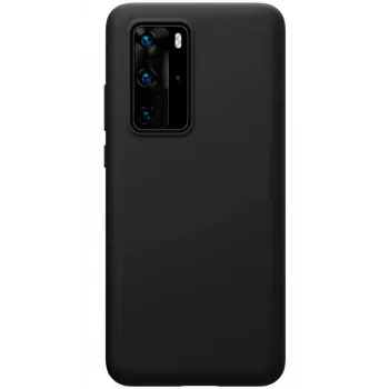 Evelatus Huawei P40 Pro Nano silikonikuori Soft Touch TPU musta