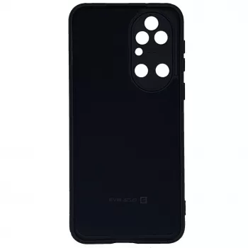 Evelatus Huawei P50 Nano -silikonikotelo Soft Touch TPU musta