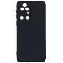 Evelatus Huawei P50 Nano -silikonikotelo Soft Touch TPU musta
