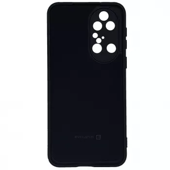 Evelatus Huawei P50 Pro Nano -silikonikotelo Soft Touch TPU musta