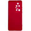 Evelatus Huawei P50 Pro Nano silikonikuori Soft Touch TPU punainen