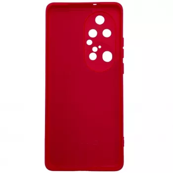 Evelatus Huawei P50 Pro Nano silikonikuori Soft Touch TPU punainen