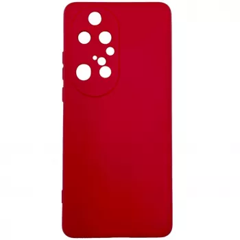 Evelatus Huawei P50 Pro Nano silikonikuori Soft Touch TPU punainen