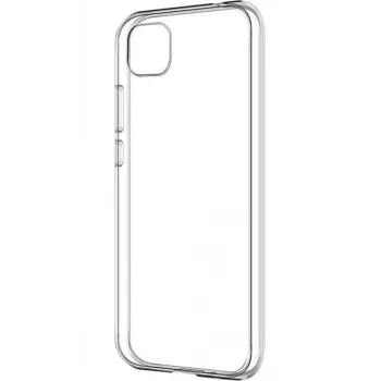 Evelatus Huawei Y5P läpinäkyvä silikonikuori 1,5mm TPU läpinäkyvä