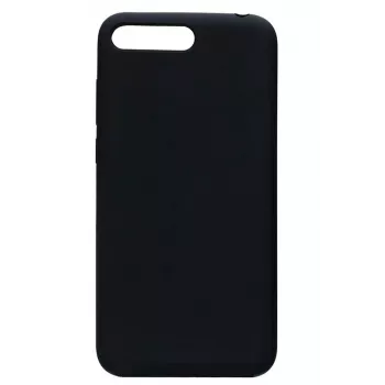 Evelatus Huawei Y6 2018 Nano silikonikuori Soft Touch TPU musta