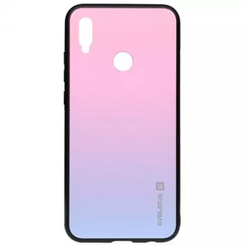 Evelatus Huawei Y6 2019 Gradient Glass -kotelo 2 Bubble Gum