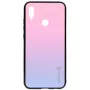 Evelatus Huawei Y6 2019 Gradient Glass -kotelo 2 Bubble Gum