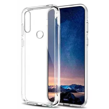 Evelatus Huawei Y7 2019 läpinäkyvä silikonikotelo 1,5 mm TPU