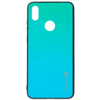 Evelatus Huawei Y7 2019 Gradient Glass -kotelo 6 Lagoon