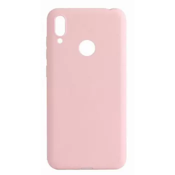 Evelatus Huawei Y7 2019 Nano Silicone Case Soft Touch TPU pinkki hiekka