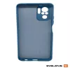 Evelatus Nano -silikonikuori Xiaomi Redmi Note 10 / Note 10S -puhelimeen - navy blue