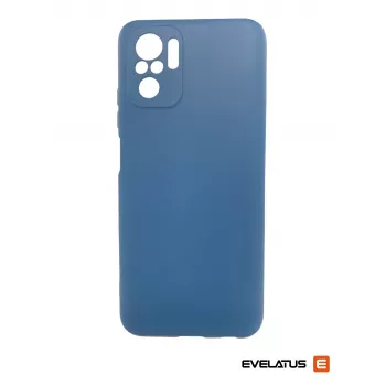 Evelatus Nano -silikonikuori Xiaomi Redmi Note 10 / Note 10S -puhelimeen - navy blue