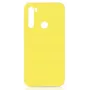 Evelatus Nano silikonikotelo Xiaomi Redmi Note 8 / Redmi Note 8 2021, Soft Touch TPU, keltainen