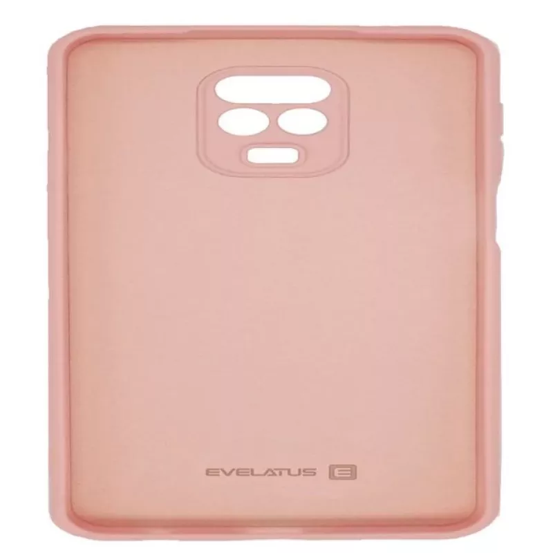 Evelatus Nano silikonikuori Xiaomi Redmi Note 9 Pro / Redmi Note 9S - Soft Touch TPU - beige