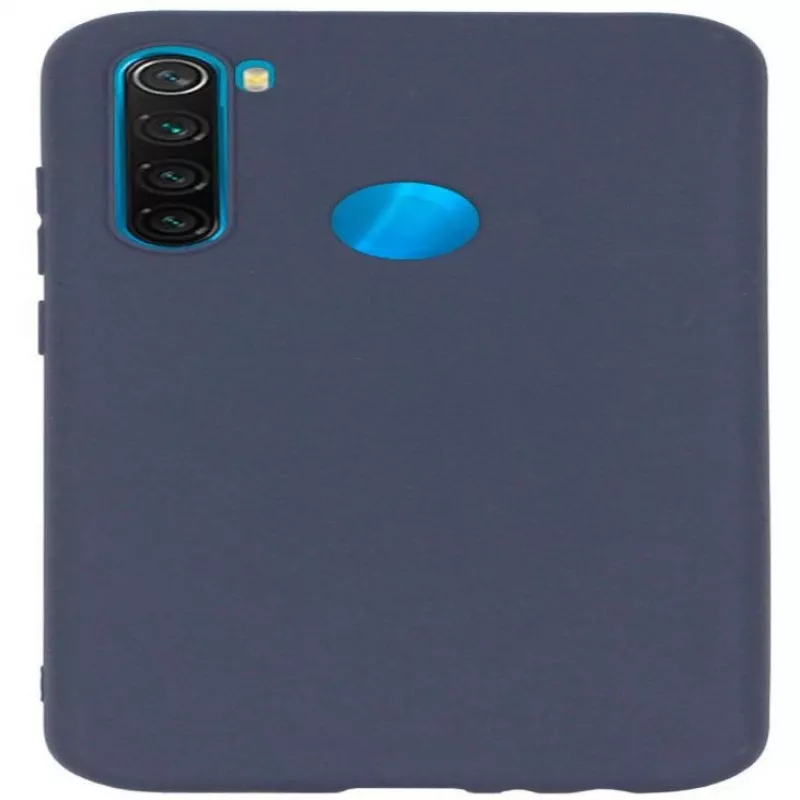 Evelatus Nano silikonikuori Soft Touch TPU tummansininen Xiaomi Redmi Note 8 / Redmi Note 8 2021
