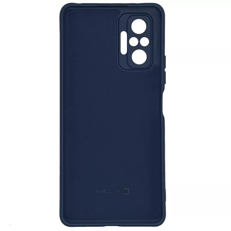 Evelatus Nano Silicone kuori Soft Touch TPU Xiaomi Redmi Note 10 Pro - sininen