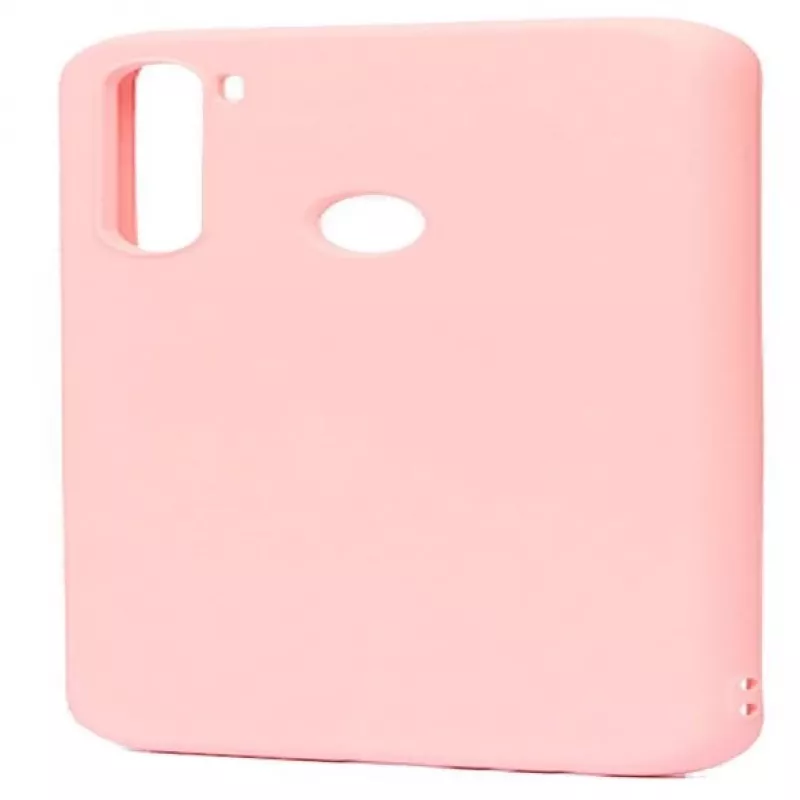 Evelatus Nano silikonikotelo Soft Touch TPU Xiaomi Redmi Note 8 / Redmi Note 8 2021 - beige