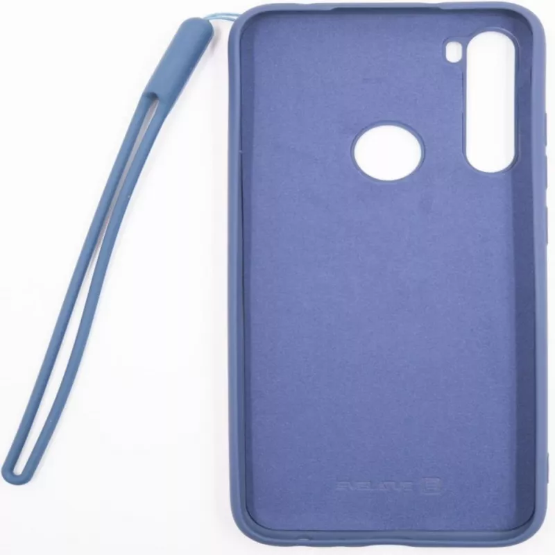 Evelatus nano-silikonikotelo Soft Touch TPU Xiaomi Redmi Note 8 / Redmi Note 8 2021 - tummansininen