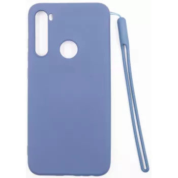 Evelatus nano-silikonikotelo Soft Touch TPU Xiaomi Redmi Note 8 / Redmi Note 8 2021 - tummansininen