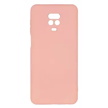 Evelatus Nano silikonikotelo Soft Touch TPU Xiaomi Redmi Note 9 Pro / Redmi Note 9S - beige