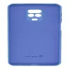 Evelatus Nano silikonikuori Soft Touch TPU Xiaomi Redmi Note 9 Pro / Redmi Note 9S - sininen