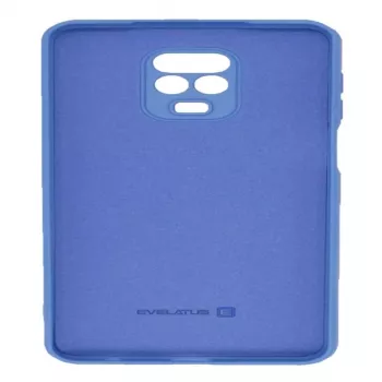 Evelatus Nano silikonikuori Soft Touch TPU Xiaomi Redmi Note 9 Pro / Redmi Note 9S - sininen