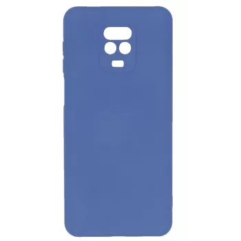 Evelatus Nano silikonikuori Soft Touch TPU Xiaomi Redmi Note 9 Pro / Redmi Note 9S - sininen