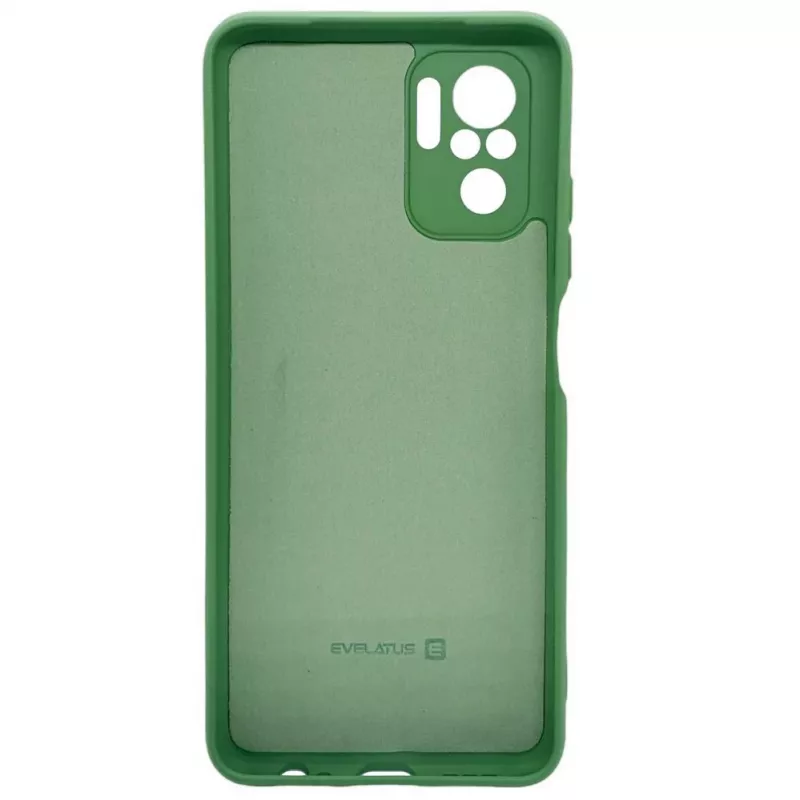 Evelatus Nano Silikonikuori Soft Touch TPU vihreä Xiaomi Redmi Note 10 / Note 10S