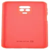 Evelatus nano-silikonikotelo Soft Touch TPU punainen Xiaomi Redmi Note 9 Pro / Redmi Note 9S