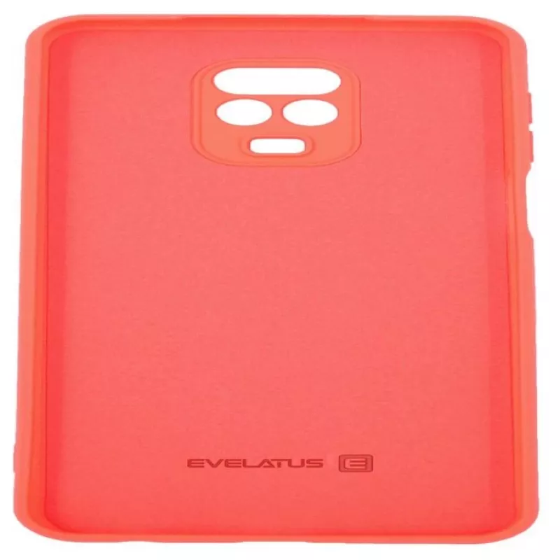 Evelatus nano-silikonikotelo Soft Touch TPU punainen Xiaomi Redmi Note 9 Pro / Redmi Note 9S